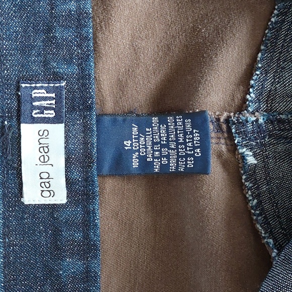 Modest Western Style GAP Dark Denim Skirt - Picture 6 of 6